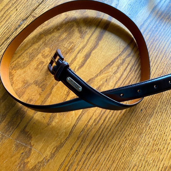 Ralph Lauren size XL, leather buckle, dark brown. EUC - Picture 1 of 3
